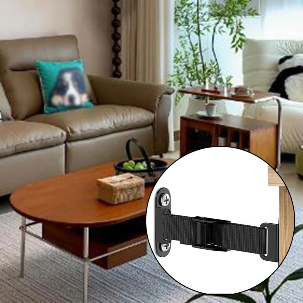 Earthquake Anchor Strap - Anclajes de Muebles Resistentes a Terremotos