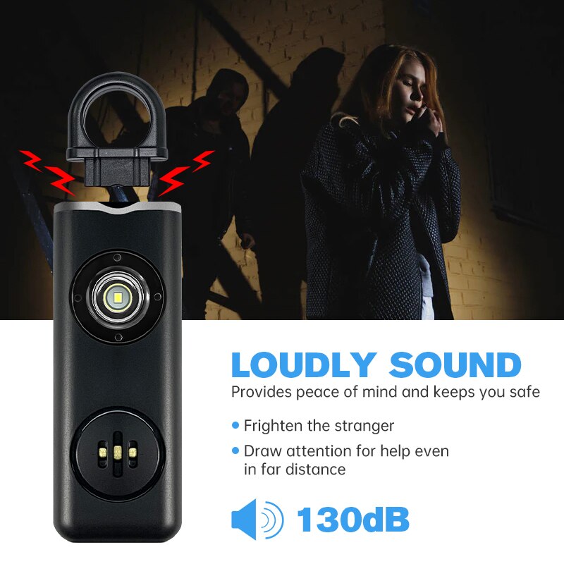 He-sirena de seguridad Persona - Personal Alarm Keychain reseña y precio