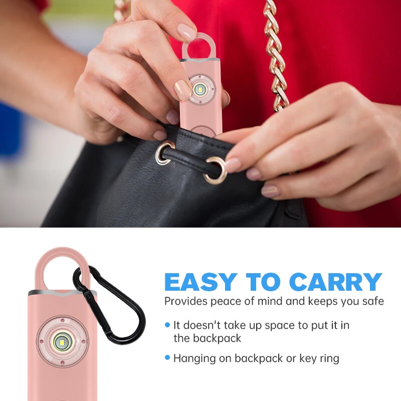 He-sirena de seguridad Persona - Personal Alarm Keychain reseña y precio