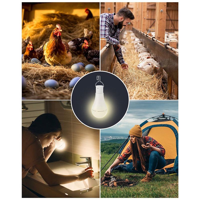B03C-Bombilla LED Recargable p - Power Outage Light reseña y precio