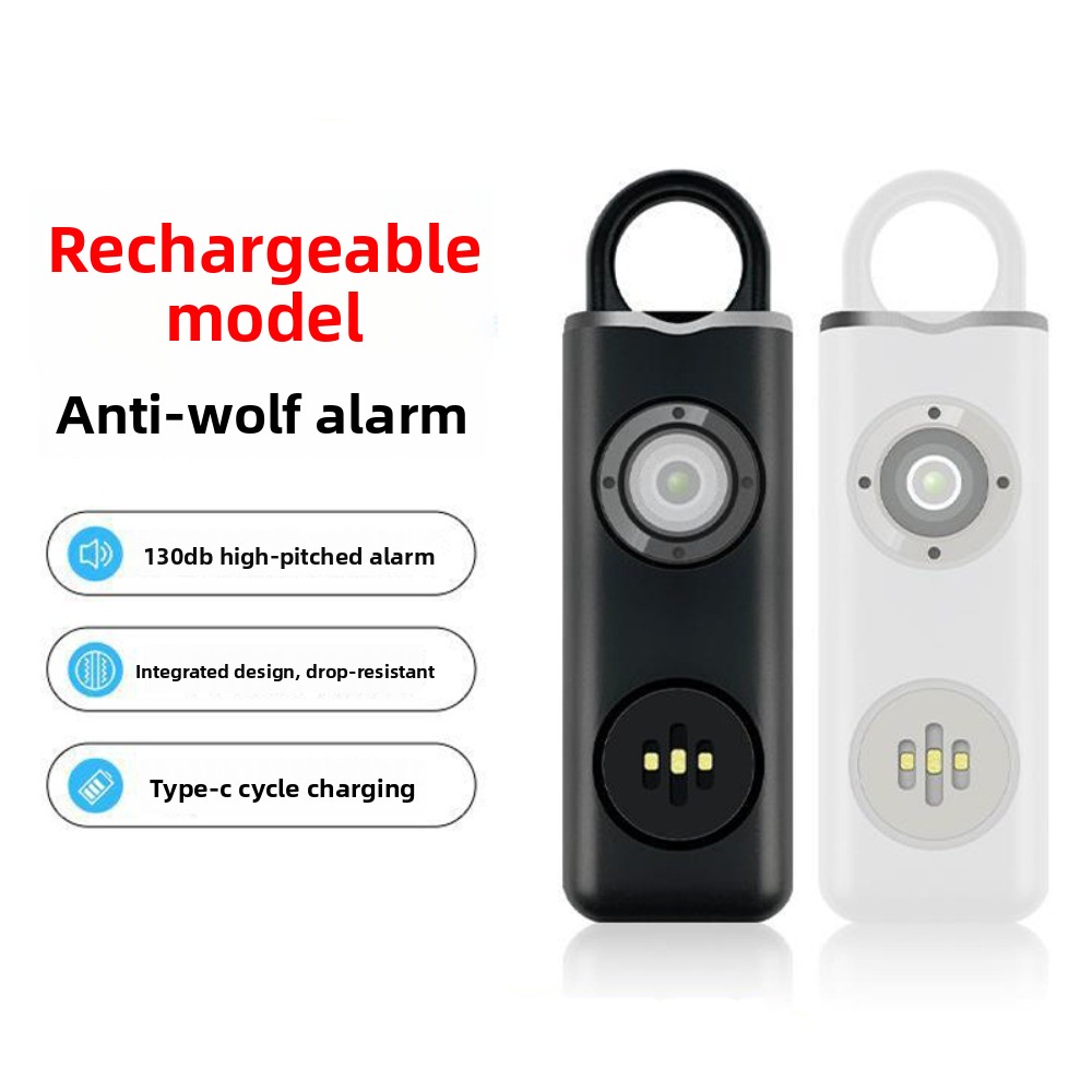 Alarma personal de 130 dB con  - Personal Alarm Keychain reseña y precio