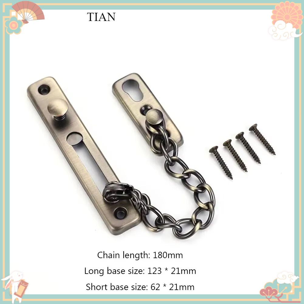 Cadena para puerta con cerrojo - Security Chain Door reseña y precio