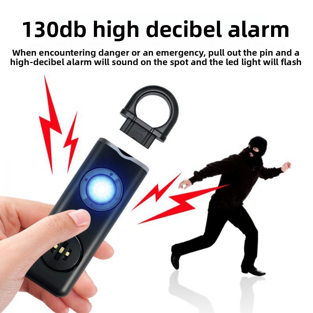 Alarma personal de sonido segu - Personal Alarm Keychain reseña y precio