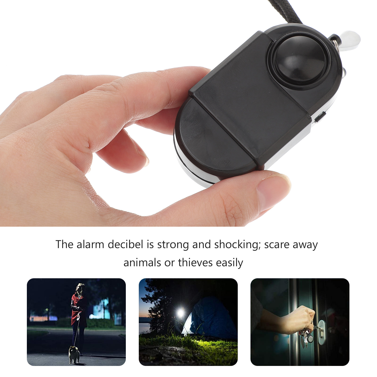 Llavero con Alarma Personal Pr - Personal Alarm Keychain reseña y precio