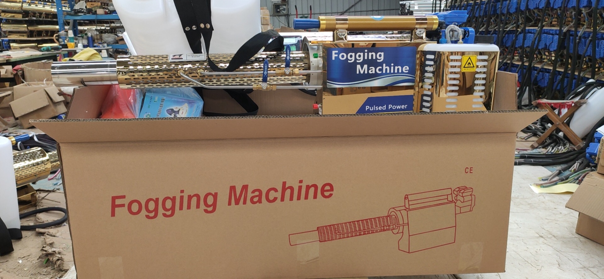 Máquina de niebla para desinfe - Flood Barrier Bag reseña y precio